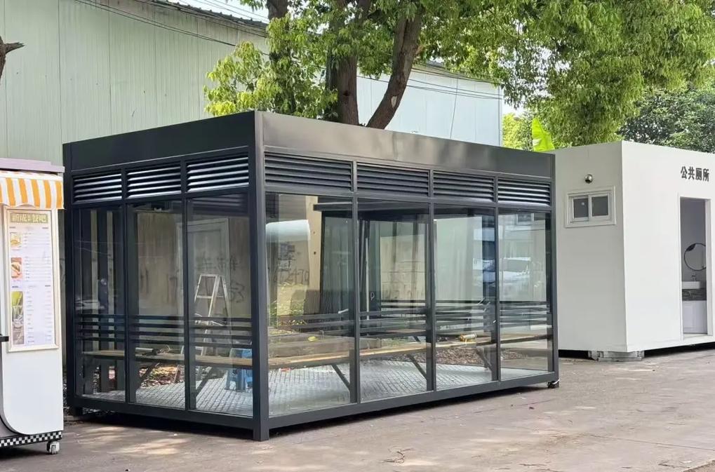 戶外吸煙亭 便捷高效的移動(dòng)解決方案